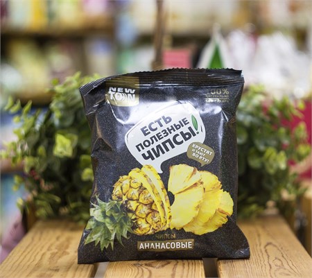 Чипсы ™ "Newton" ананасовые, 30 гр VM-00008525