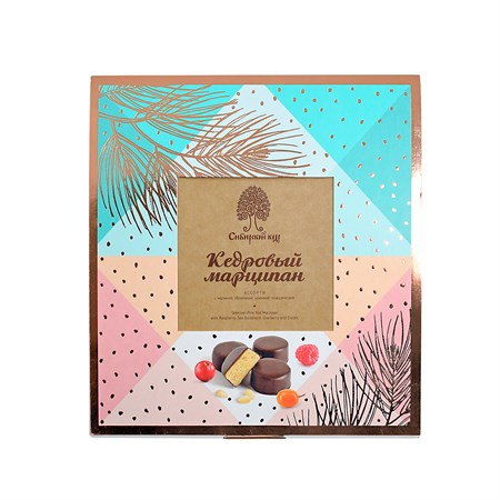 Конфеты ™ "Сибирский кедр" Кедровый марципан Ассорти, 170 гр VM-00013101
