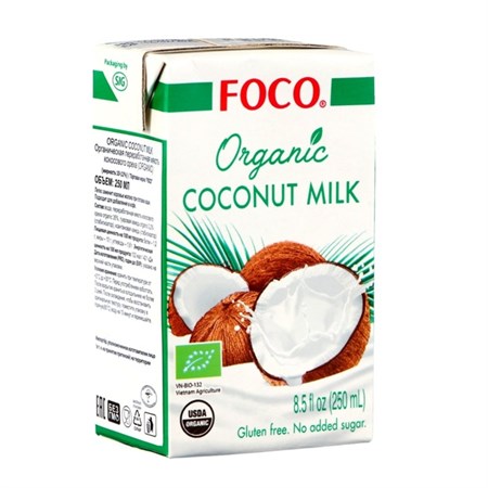 Кокосовое молоко ™ "FOCO" 250 мл.коробка VM-00013719