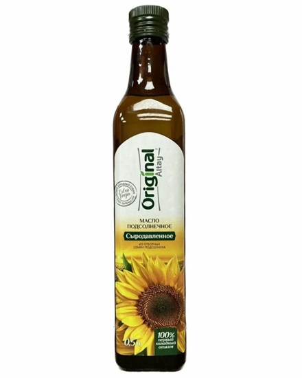 Масло ™ "Original Altay" подсолнечное "Сыродавленое", 500 мл VM-00013615
