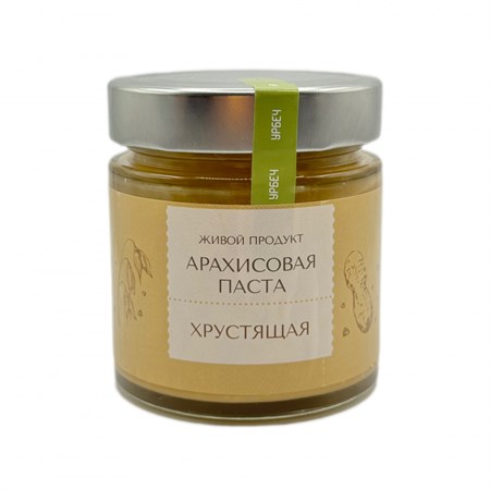 Паста ™ "Живой продукт" АРАХИСОВАЯ ХРУСТЯЩАЯ 200 гр. VM-00012745