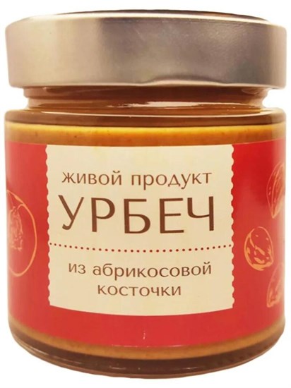 Урбеч ™ "Живой продукт" из ядер АБРИКОСОВЫХ КОСТОЧЕК 200 гр. VM-00012722