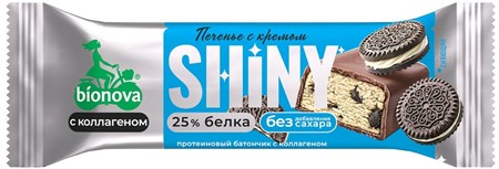 Батончики ™ "Bionova Shiny" Печенье с кремом, 40 гр VM-00013594