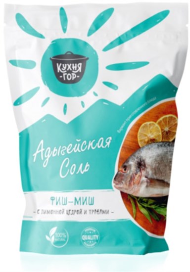 Соль адыгейская™ "Кухня гор" Фиш-Миш (дойпак), 150 гр VM-00012633