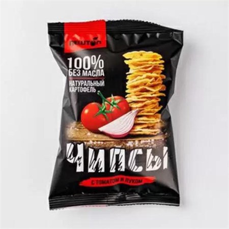 Чипсы ™ "Newton" картофельные с томатом и луком, 35 гр VM-00010896