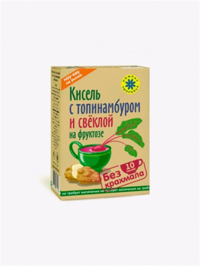 Кисель овсяно-льняной заварной с фруктозой ™ "Компас Здоровья" С топинамбуром и свеклой, 150 гр VM-00013655