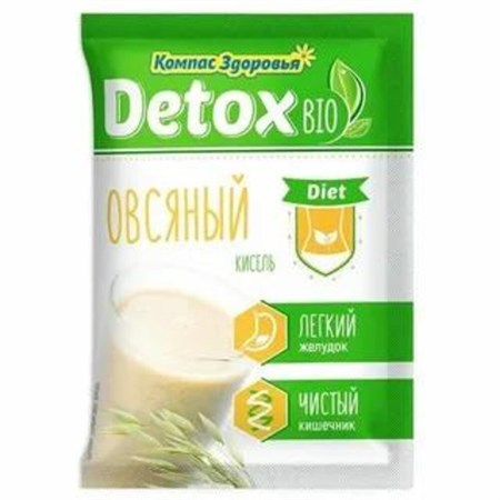 Кисель овсяно-льняной™ "Компас Здоровья"  detox bio DIET овсяный 25 гр VM-00006929