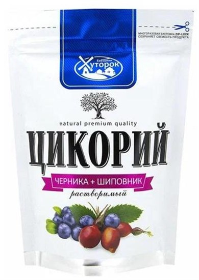 Цикорий ™ "Бабушкин хуторок" с Черникой и Шиповником 100 г. VM-00001488
