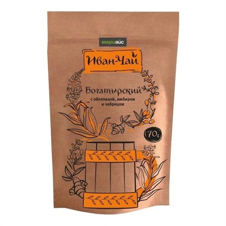Иван-чай ™ "МариАйс" Богатыский с облепихой, имбирём и чебрецом, 70 гр VM-00008719