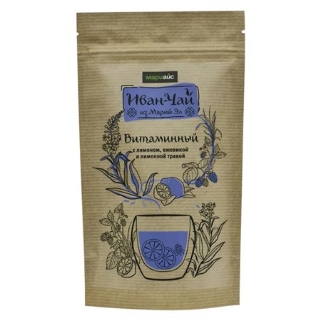 Иван-чай ™ "МариАйс" Витаминный с лимоном, ежевикой и лимонной травой, 70 гр VM-00009037
