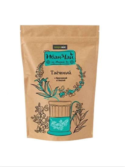 Иван-чай ™ "МариАйс" Таёжный с брусникой и пихтой, 70 гр VM-00009036