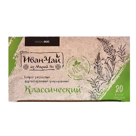 Иван-чай ™ "МариАйс" в пакетиках классический, 2*20 гр VM-00009848