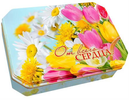 Чай чёрный индийский ™ "Черный дракон" От всего сердца!" (Букет) ж/б, 80 гр VM-00013191