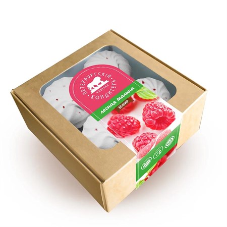 Зефир ™ "Петербургский кондитер" "Лесная малина" (крафт), 200 гр VM-00012931