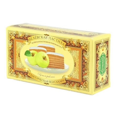 Пастила ™ "Белевская пастильная мануфактура" классическая без сахара 100 г. VM-00008651