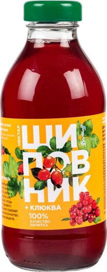 Нектар ™ "БАРinoff" Шиповник-клюква 0,33 л. VM-00011243