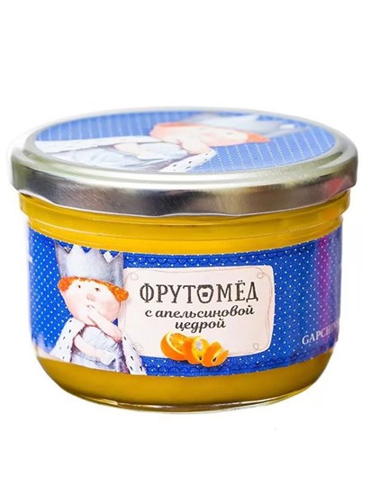Фрутомед ™  "Мусихин. Мир меда" с апельсиновой цедрой 250 гр VM-00007660