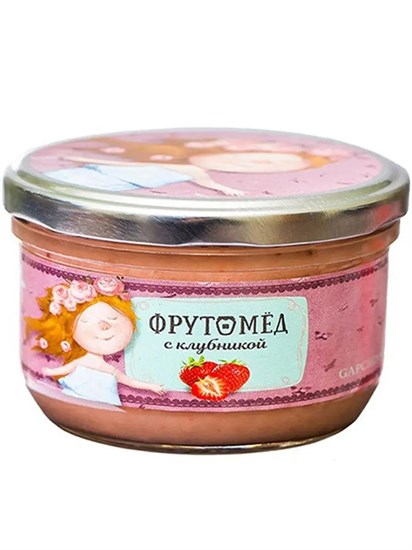 Фрутомед ™  "Мусихин. Мир меда" с клубникой 250 гр VM-00007661