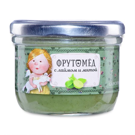 Фрутомед ™  "Мусихин. Мир меда" с лаймом и мятой 250 гр VM-00007662