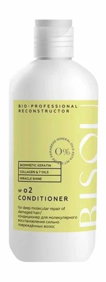 Кондиционер ™ "Bisou Bio-Professional" RECONSTRUCTOR для молекулярного восстановления поврежд.волос VM-00009146