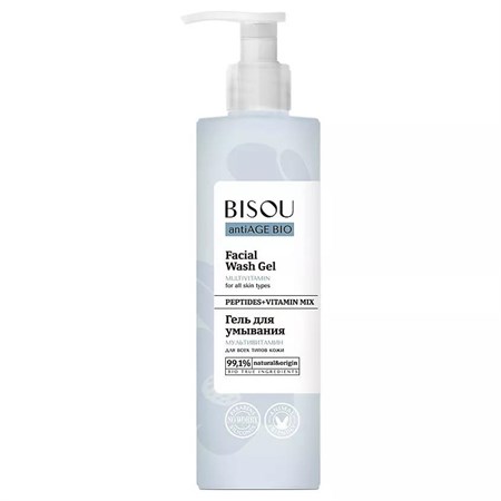 Мицеллярный гель ™ "BISOU hydro BIO" Деликат. демакияж для всех типов кожи и чувст. глаз, 150 мл VM-00008105