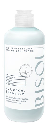 Шампунь ™ "Bisou Bio-Professional" TRICHO SOLUTIONS Против перхоти и зуда кожи, 250 мл VM-00012364