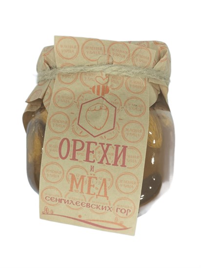 Мед ™ "Зеленая Улица" с миндалем, 245 гр. VM-00012340