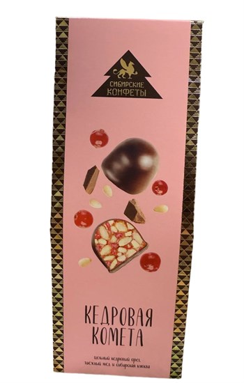 Конфеты ™ "Сибирский кедр" Кедровая комета Клюква, 70 гр VM-00013418