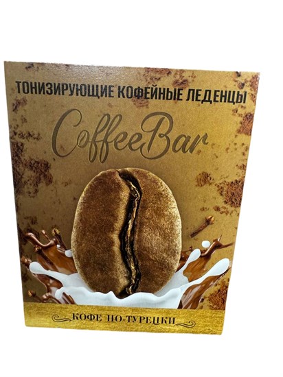 Леденцы тонизирующие  ™ "ЭКОЛ" "CoffeeBar" кофе по-турецки, 32 гр. VM-00013993