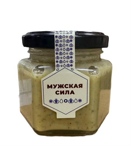 Мед ™  "Мусихин. Мир меда" "Мужская сила" 150 гр. VM-00013963