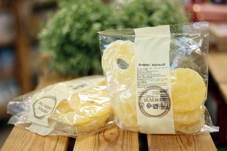Ананас кольца  цукаты 250г. VM-00000361 - фото 6654