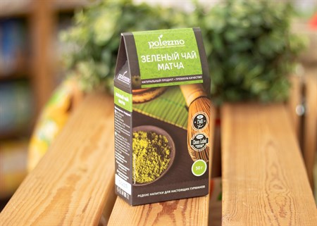 Чай зеленый Матча™ "polezzno" 50 гр VM-00005332 - фото 7131