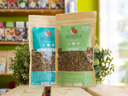 Чай травяной ™ "BRUSNIKA TEA" Мятный 70 гр. VM-00006565 - фото 7433