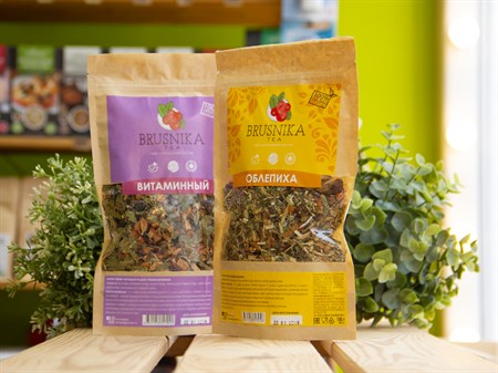 Чай фруктовый ™ "BRUSNIKA TEA" Облепиха 100 гр. VM-00006566 - фото 7445