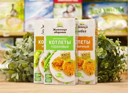 Котлеты ™  Житница Здоровья  гороховые 200 гр. VM-00004317 - фото 7758
