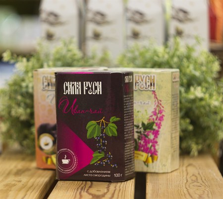 Иван чай ™ "Сила Руси" с листом смородины 100гр. VM-00003835