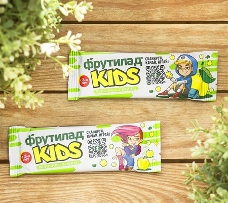 Фруктовый батончик ™ "Фрутилад KIDS" c яблоком для детского питания, 25 гр VM-00008318 - фото 8896