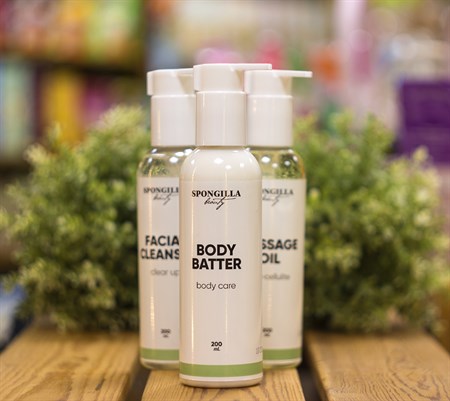 Крем-баттер для тела ™  SPONGILLA beauty  BODY BATTER body care, 200 мл VM-00009027 - фото 9318