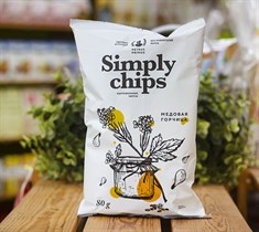 Чипсы ™ "Simply chips"  «Медовая горчица», 80 гр