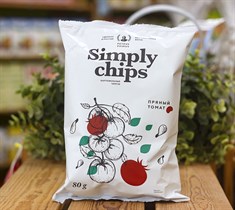 Чипсы ™ "Simply chips"  картофельные «Пряный томат», 80 гр VM-00011147