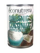Кокосовые сливки ™ Econutrena органические взбитые, 30%, 400мл, ж/б VM-00011302