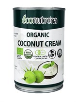 Кокосовые сливки ™ Econutrena органические, 22%, 400мл, ж/б VM-00011301