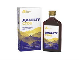 Фитобальзам  ™ "Алтайский нектар" "ДИАБЕТУ СТОП" без сахара 100 мл. VM-00005092