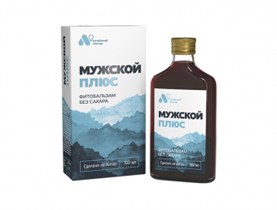 Фитобальзам ™ "Алтайский нектар" "МУЖСКОЙ" без сахара 100 мл. VM-00005051