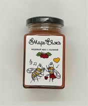 Медовый мусс ™  "Мусихин. Мир меда" Марь Яжь" с калиной 300 г. VM-00011596