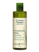 Гель для умывания™  Green mama  очищающий  Мята и лимон , 170 мл