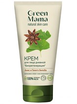 Крем для лица ™ "Green mama" дневной "Биорегенерация" анис и гинкго билоба, 100 мл VM-00012043