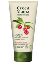 Крем для лица ™ "Green mama" дневной "Чистая кожа" Брусника и череда, 100 мл VM-00012045