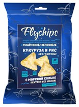 Флайчипсы ™ "Flychips" зерновые кукурузно-рисовые с солью, 40 г VM-00012207