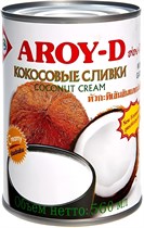 Кокосовые сливки (coconut cream)  ™ "AROY-D", 560 мл. VM-00003633